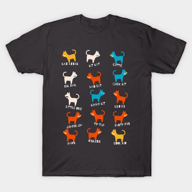 street cats T-Shirt by nicfearn_designs